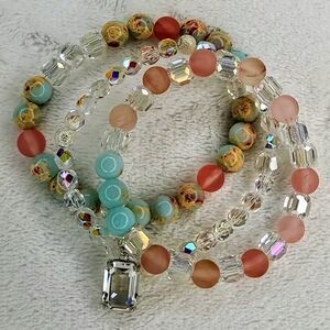 Elegant Multicolor Beaded Bracelet
